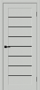 Товар Межкомнатная дверь Браво-22 Black Shine Grey Silk BR5500